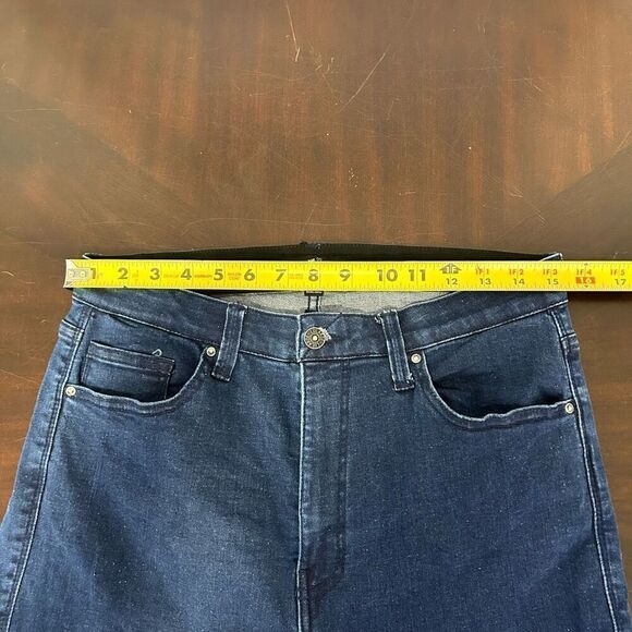 Lularoe Magic Waist Stretch Raw Hem Skinny Jeans Size 30 - Picture 9 of 14